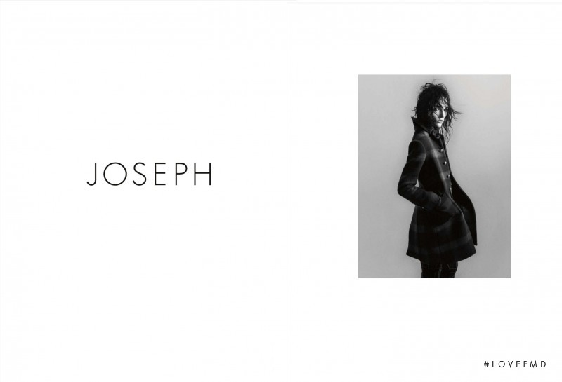 Zuzanna Bijoch featured in  the Joseph advertisement for Autumn/Winter 2012