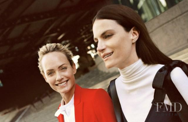 Amber Valletta featured in  the The Outnet advertisement for Autumn/Winter 2017