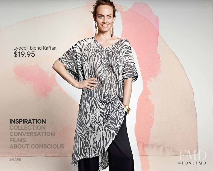 Amber Valletta featured in  the H&M Conscious Collection advertisement for Spring/Summer 2014