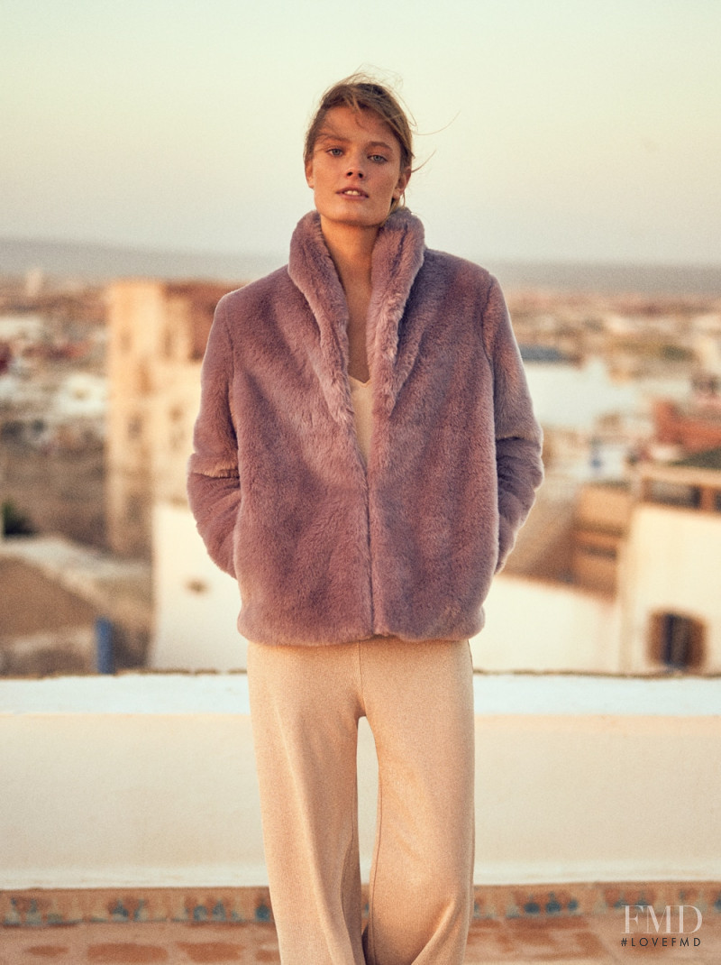 Constance Jablonski featured in  the Anthropologie advertisement for Autumn/Winter 2017