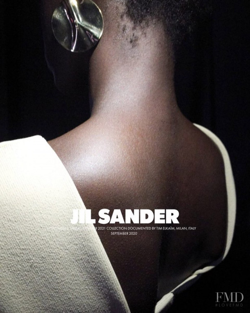Jil Sander Women\'s Spring/Summer 2021 Collection advertisement for Spring/Summer 2021