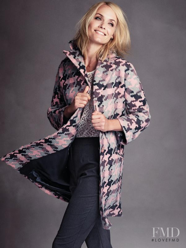 Amber Valletta featured in  the Marks & Spencer catalogue for Fall 2012