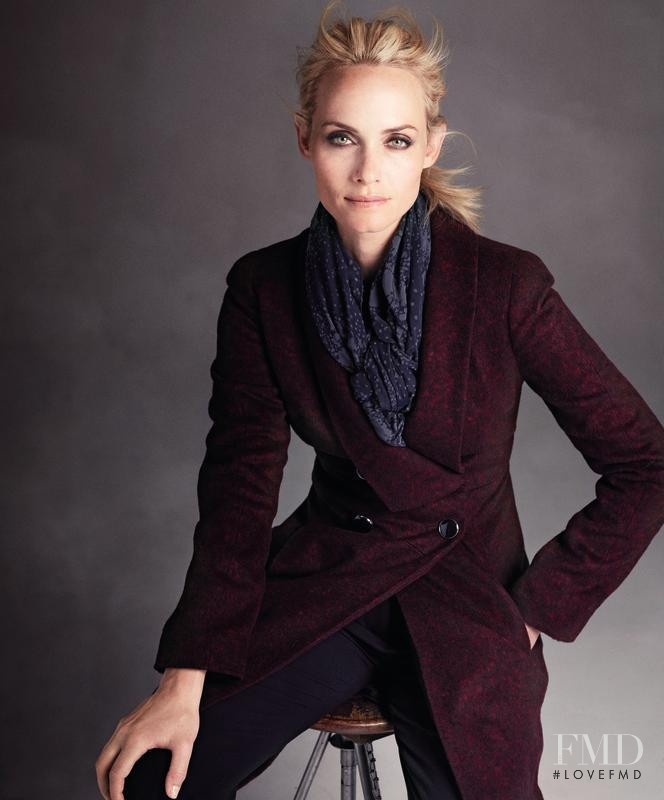 Amber Valletta featured in  the Marks & Spencer catalogue for Fall 2012