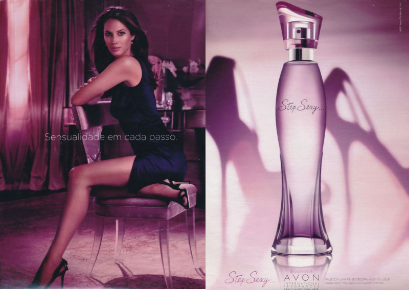 Christy Turlington featured in  the AVON advertisement for Autumn/Winter 2011