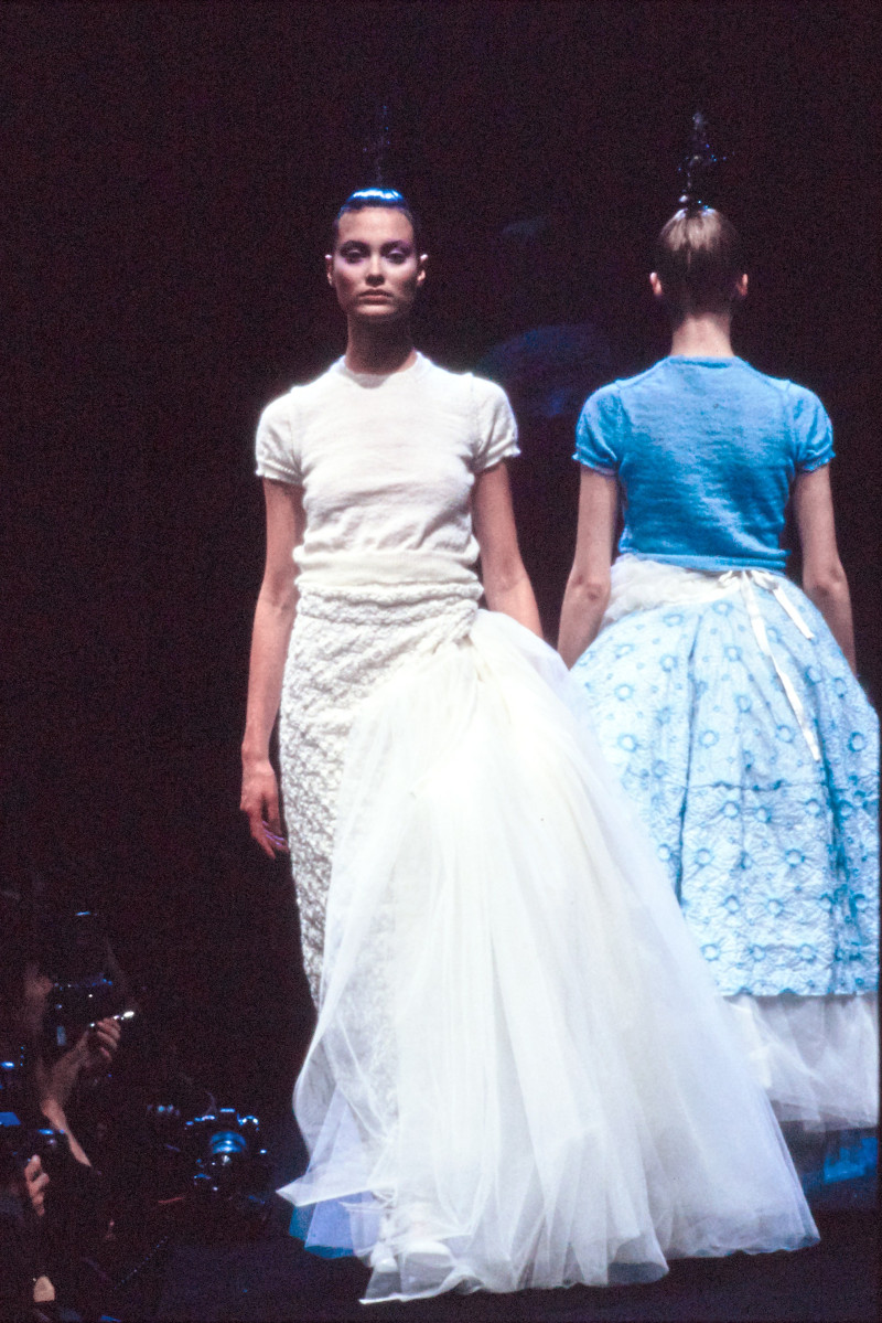 Comme des Garçons fashion show for Autumn/Winter 1995
