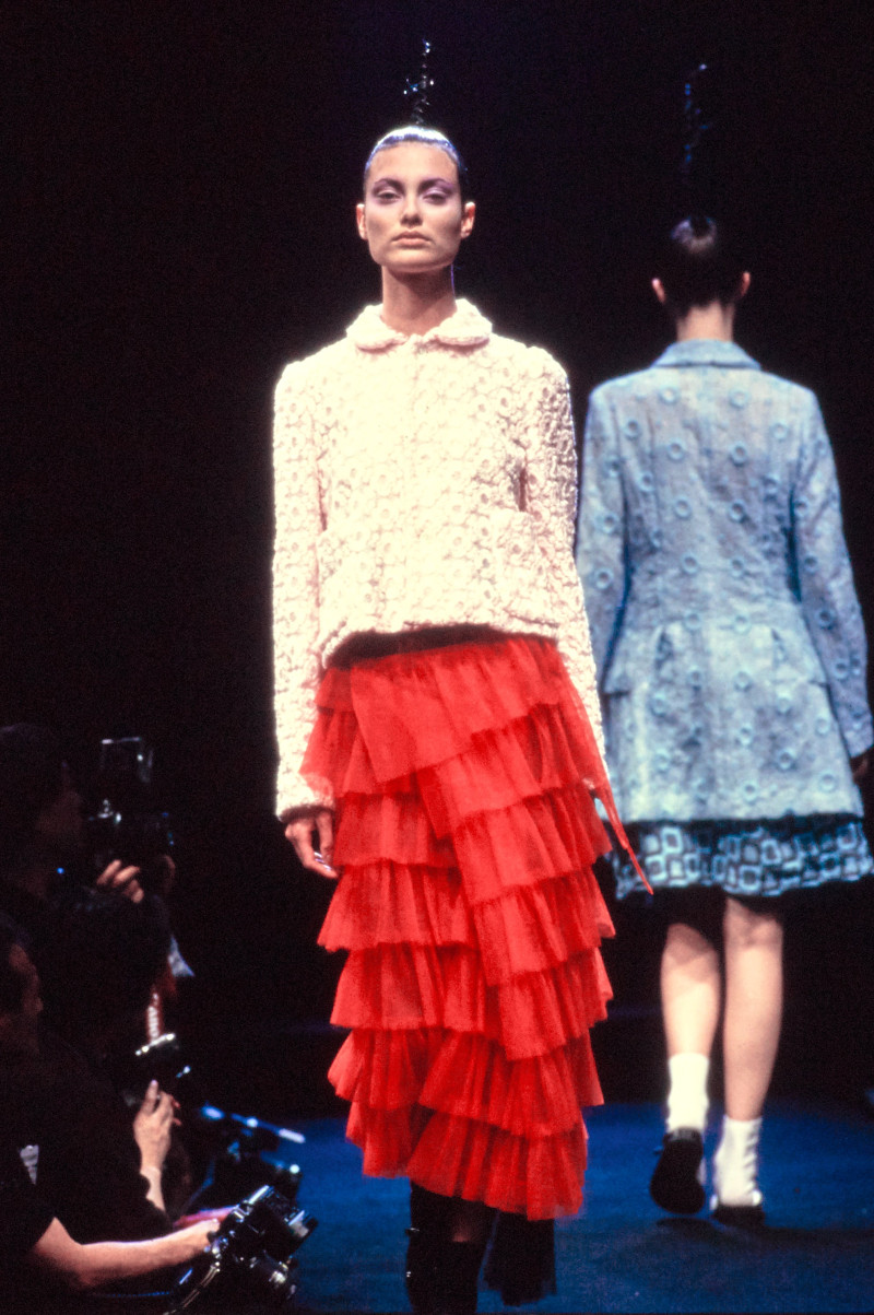 Comme Des Garcons fashion show for Autumn/Winter 1995