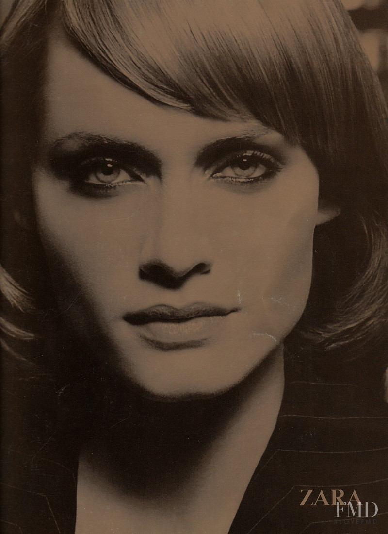 Amber Valletta featured in  the Zara catalogue for Autumn/Winter 2008