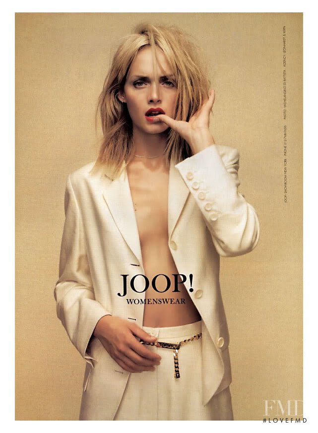 Amber Valletta featured in  the Joop advertisement for Spring/Summer 1996
