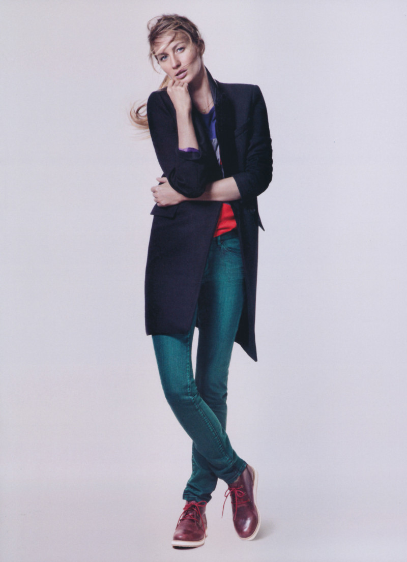 Gisele Bundchen featured in  the Esprit advertisement for Autumn/Winter 2012