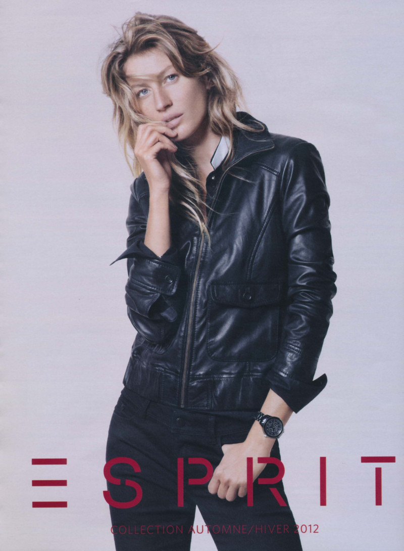 Gisele Bundchen featured in  the Esprit advertisement for Autumn/Winter 2012