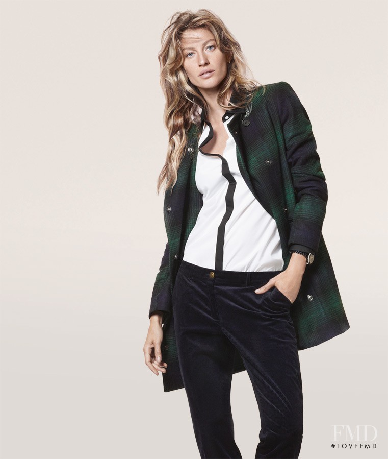 Gisele Bundchen featured in  the Esprit advertisement for Autumn/Winter 2012