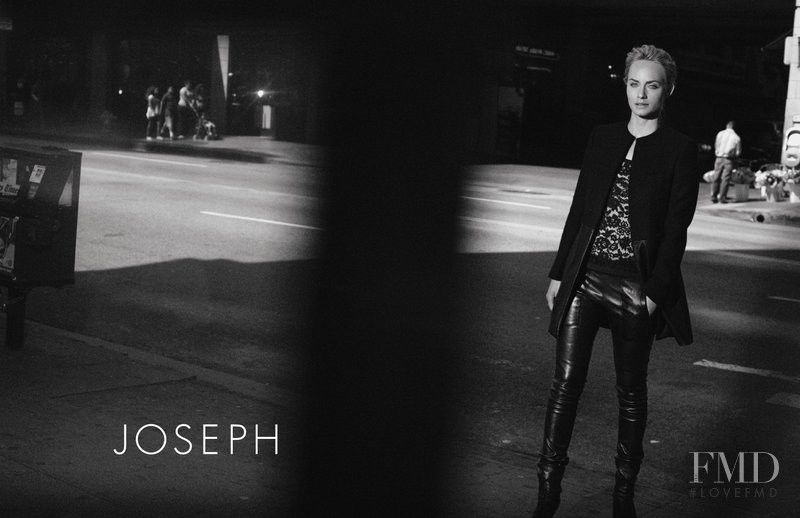 Amber Valletta featured in  the Joseph advertisement for Autumn/Winter 2010