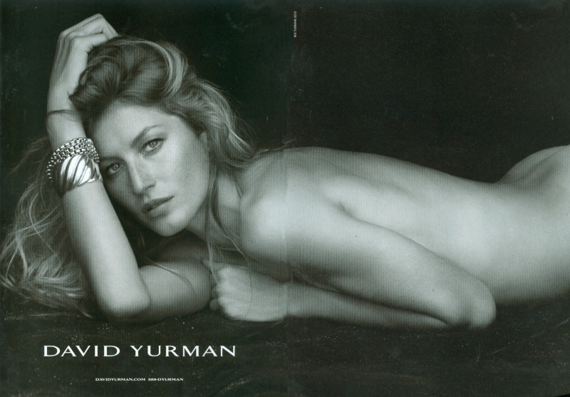 Gisele Bundchen featured in  the David Yurman advertisement for Autumn/Winter 2012