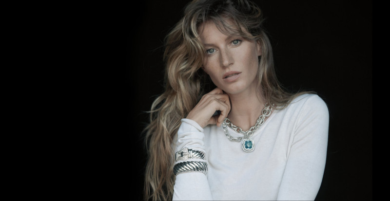 Gisele Bundchen featured in  the David Yurman advertisement for Autumn/Winter 2012