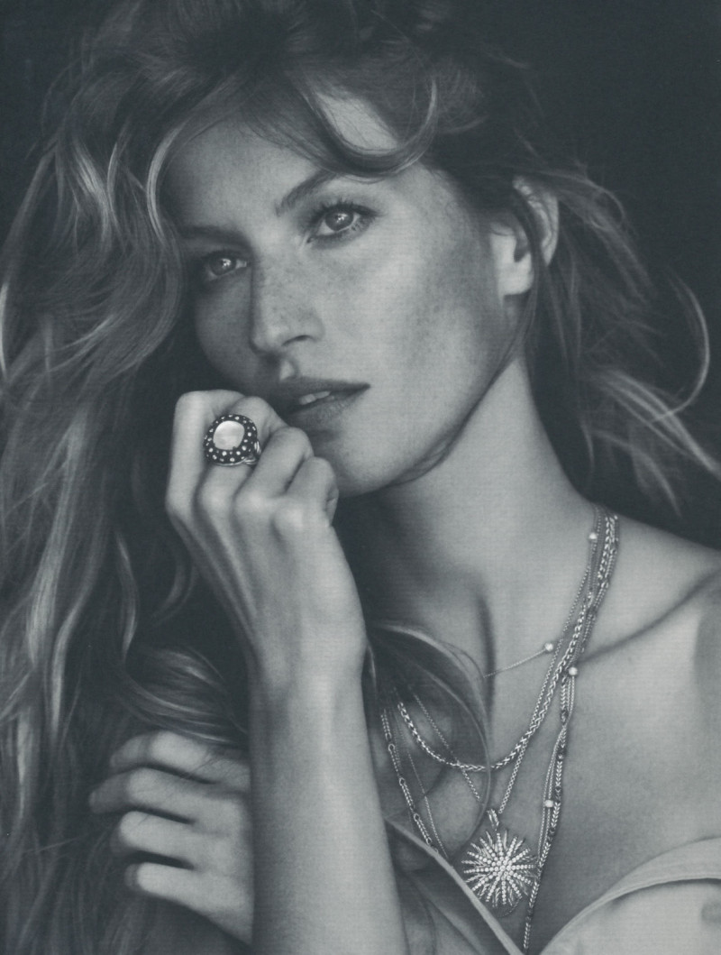 Gisele Bundchen featured in  the David Yurman advertisement for Autumn/Winter 2012