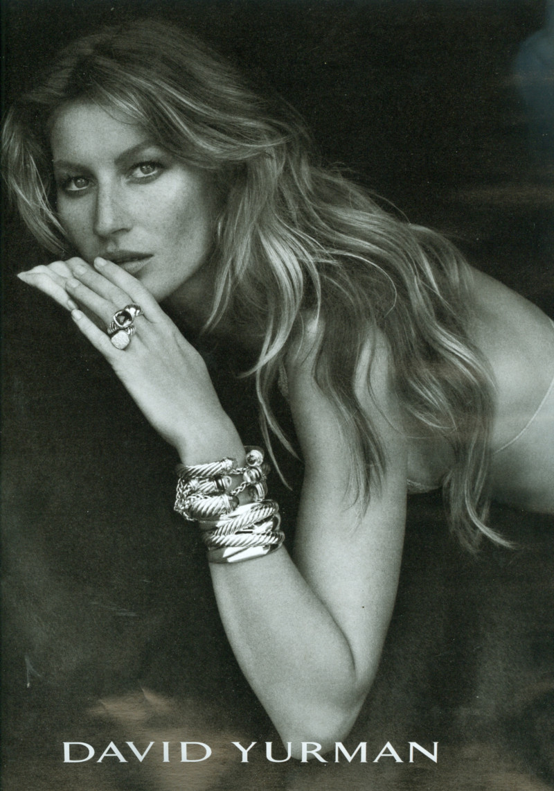 Gisele Bundchen featured in  the David Yurman advertisement for Autumn/Winter 2012