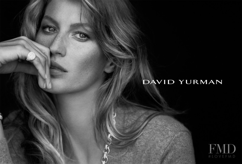 Gisele Bundchen featured in  the David Yurman advertisement for Autumn/Winter 2012