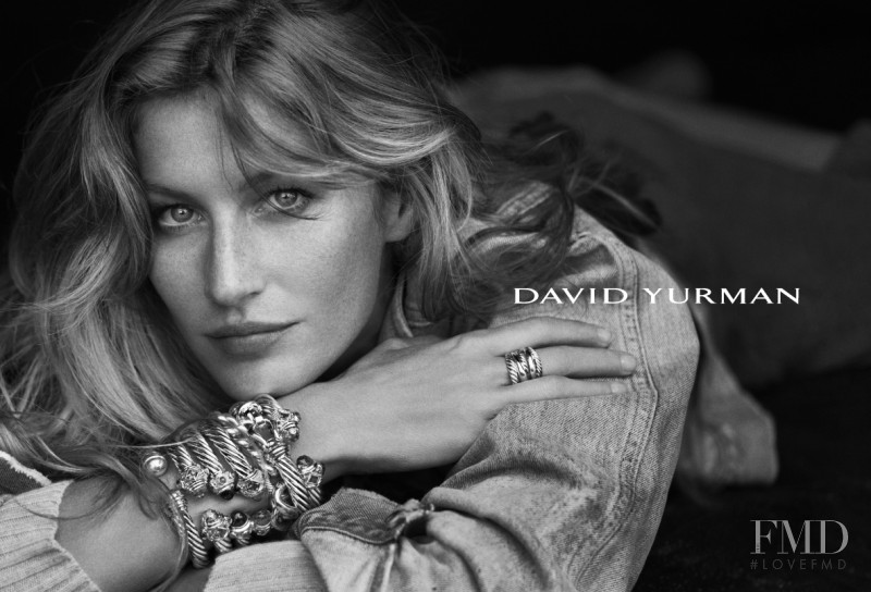 Gisele Bundchen featured in  the David Yurman advertisement for Autumn/Winter 2012