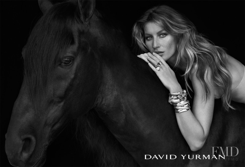 Gisele Bundchen featured in  the David Yurman advertisement for Autumn/Winter 2012