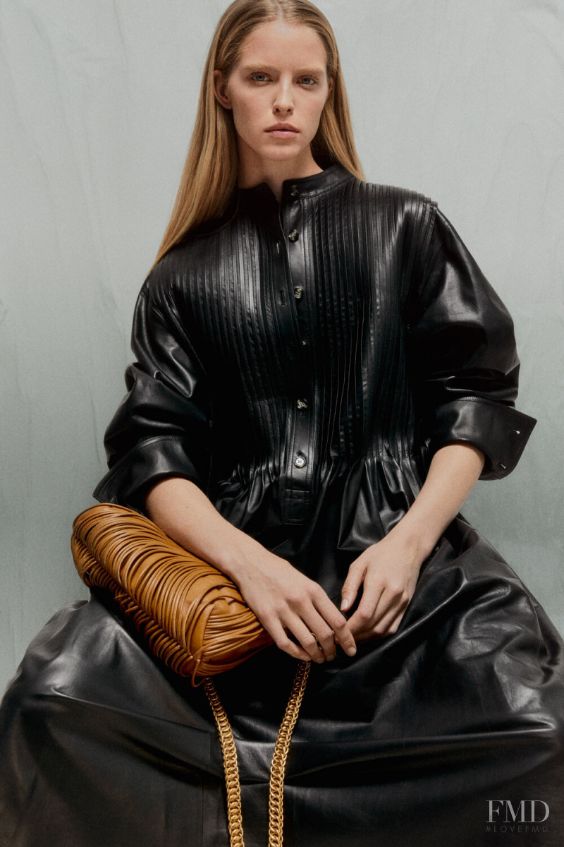 Abby Champion featured in  the Proenza Schouler lookbook for Pre-Fall 2021