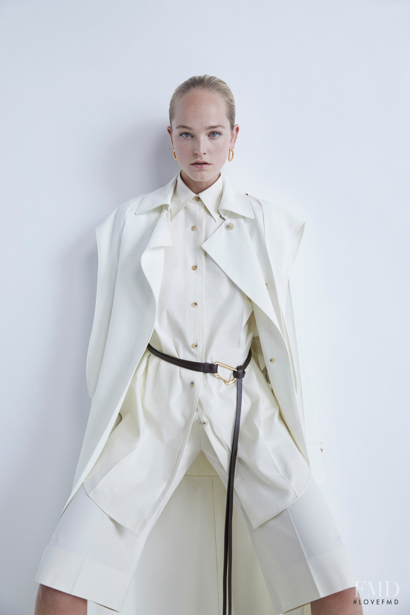 Jean Campbell featured in  the Gabriele Colangelo lookbook for Resort 2021