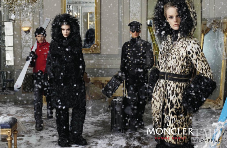 Hanne Gaby Odiele featured in  the Moncler Gamme Rouge advertisement for Autumn/Winter 2013