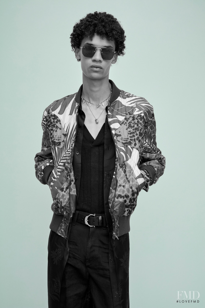 Saint Laurent lookbook for Spring/Summer 2021