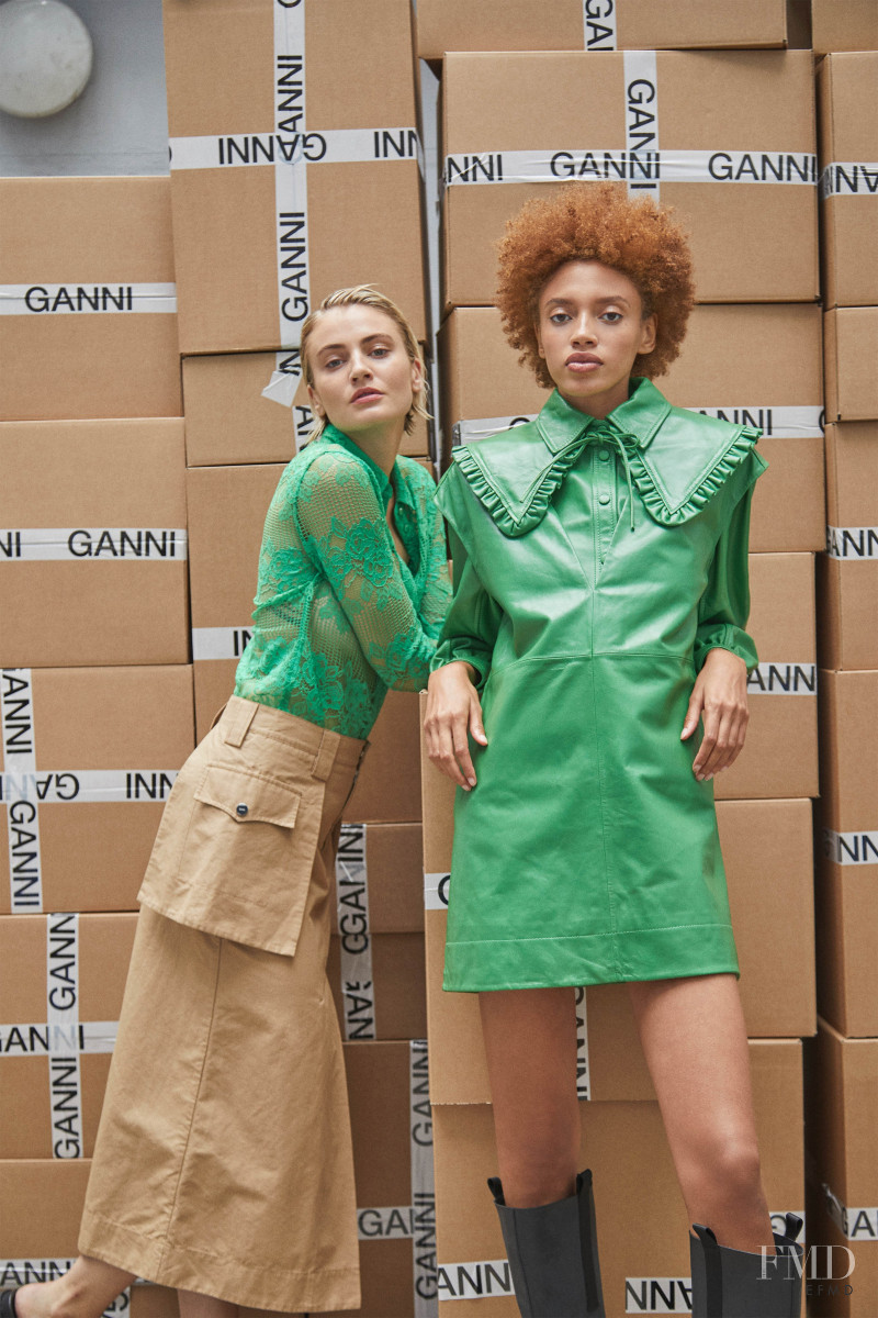 Ganni lookbook for Spring/Summer 2021