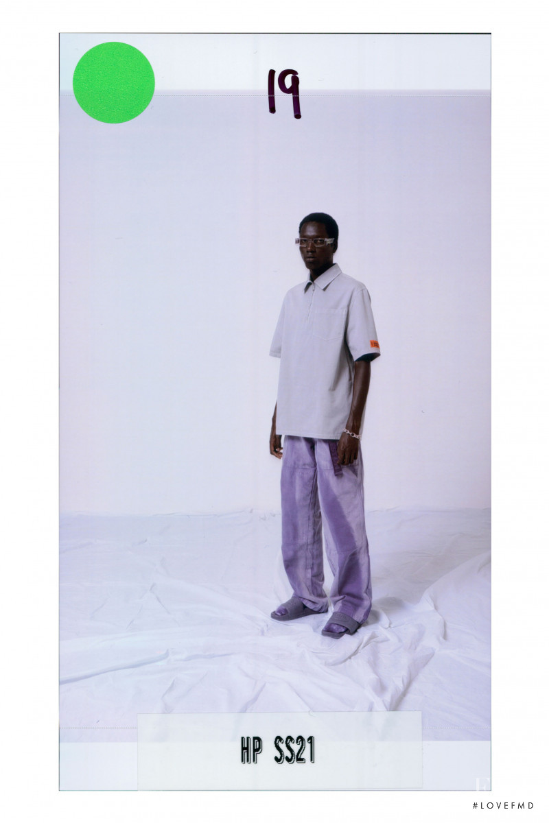 Heron Preston lookbook for Spring/Summer 2021