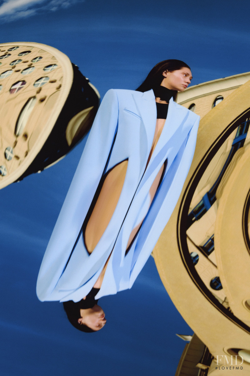 Mugler lookbook for Spring/Summer 2021