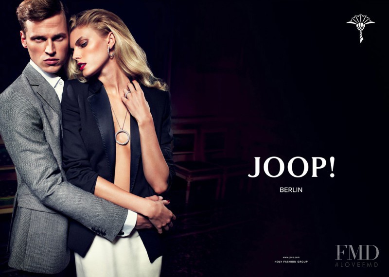 Maryna Linchuk featured in  the Joop advertisement for Autumn/Winter 2012