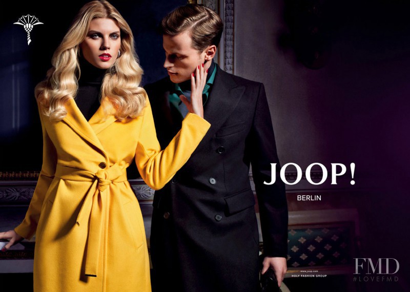 Maryna Linchuk featured in  the Joop advertisement for Autumn/Winter 2012