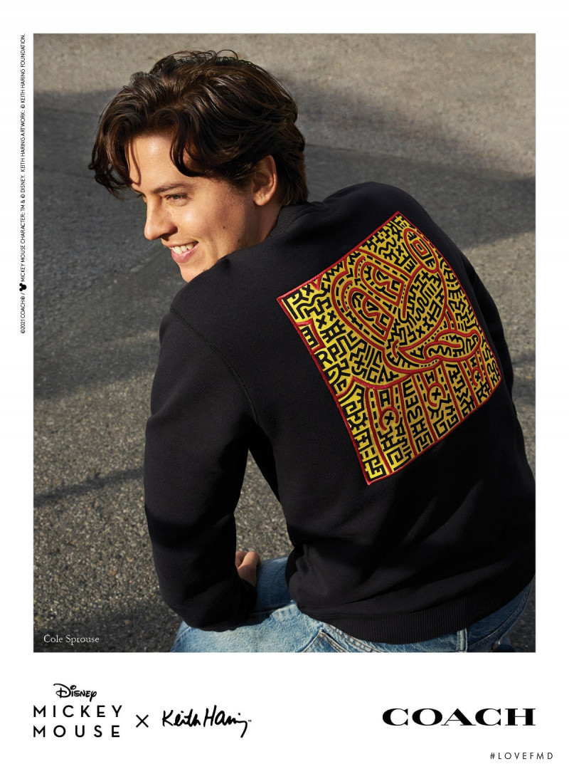 Coach Disney Mickey Mouse X Keith Haring  advertisement for Winter 2020