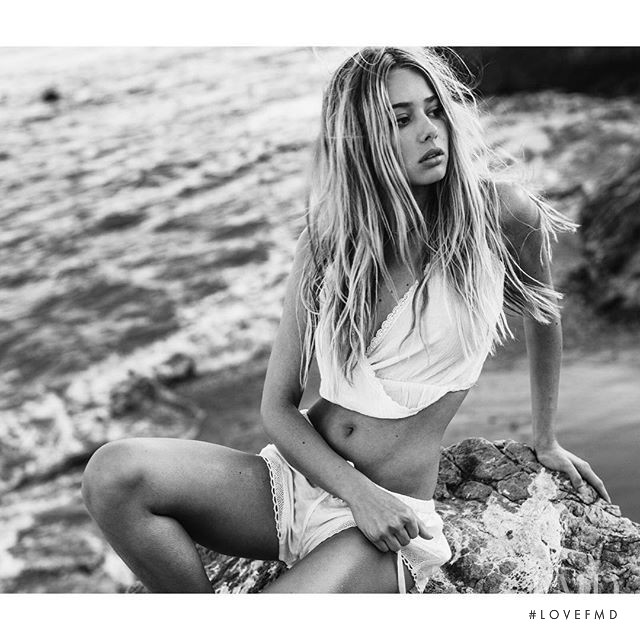 Celeste Bright featured in  the Wildfox lookbook for Autumn/Winter 2015