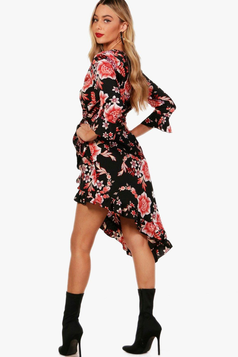 Celeste Bright featured in  the Boohoo catalogue for Spring/Summer 2018