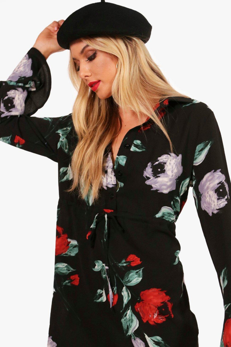 Celeste Bright featured in  the Boohoo catalogue for Spring/Summer 2018