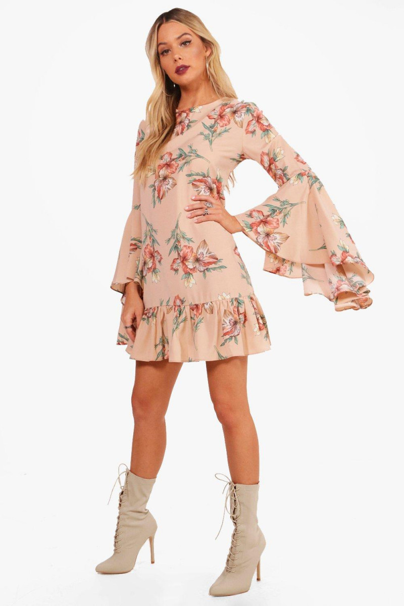 Celeste Bright featured in  the Boohoo catalogue for Spring/Summer 2018