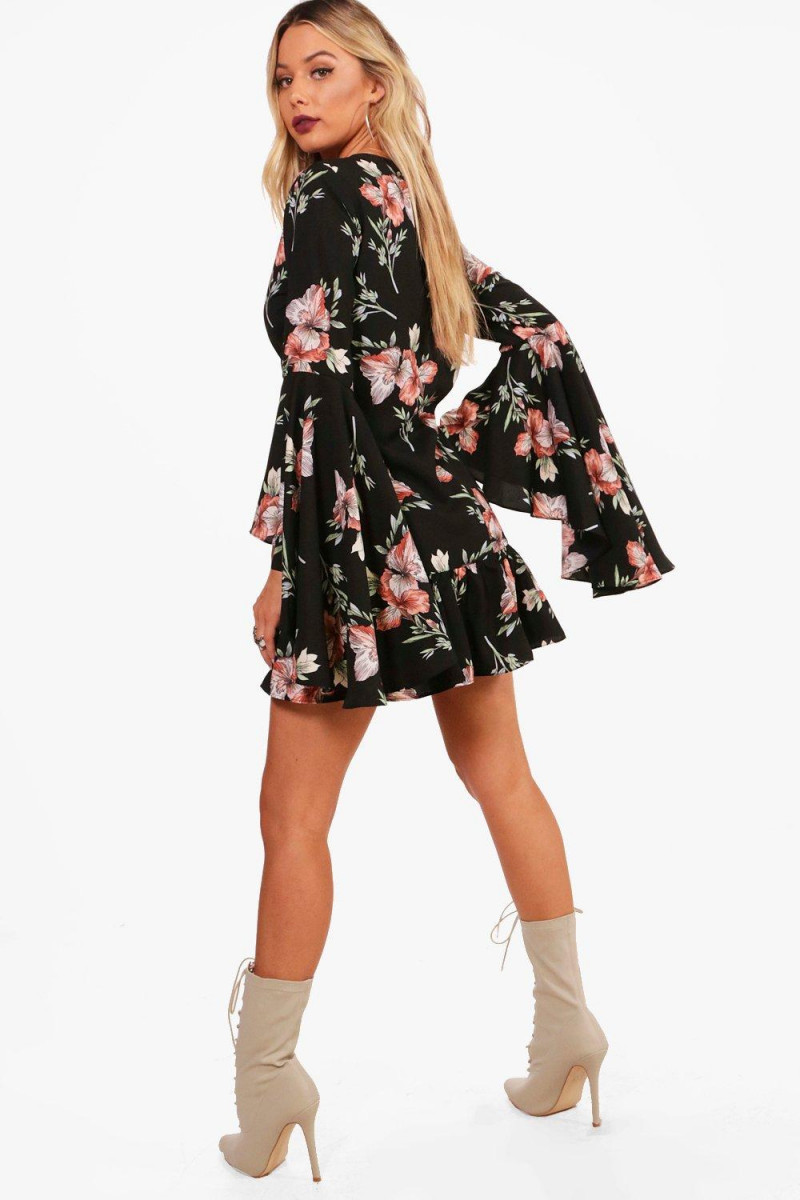 Celeste Bright featured in  the Boohoo catalogue for Spring/Summer 2018