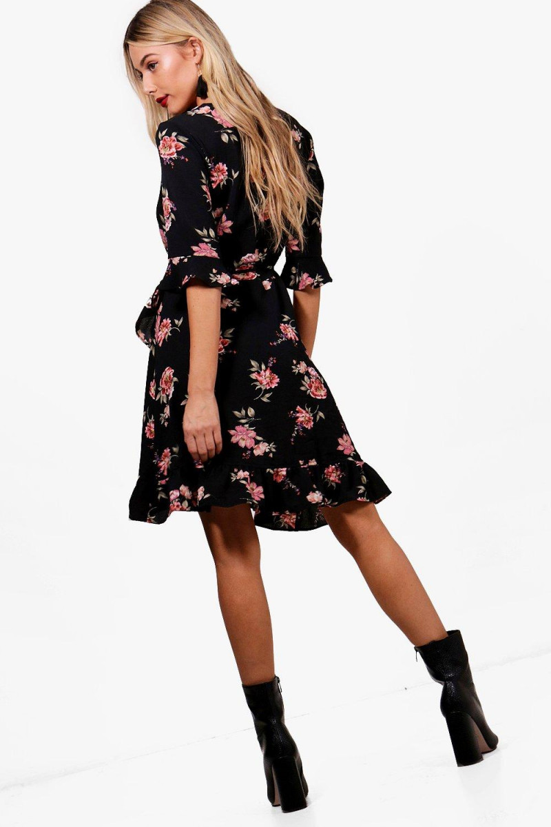 Celeste Bright featured in  the Boohoo catalogue for Spring/Summer 2018