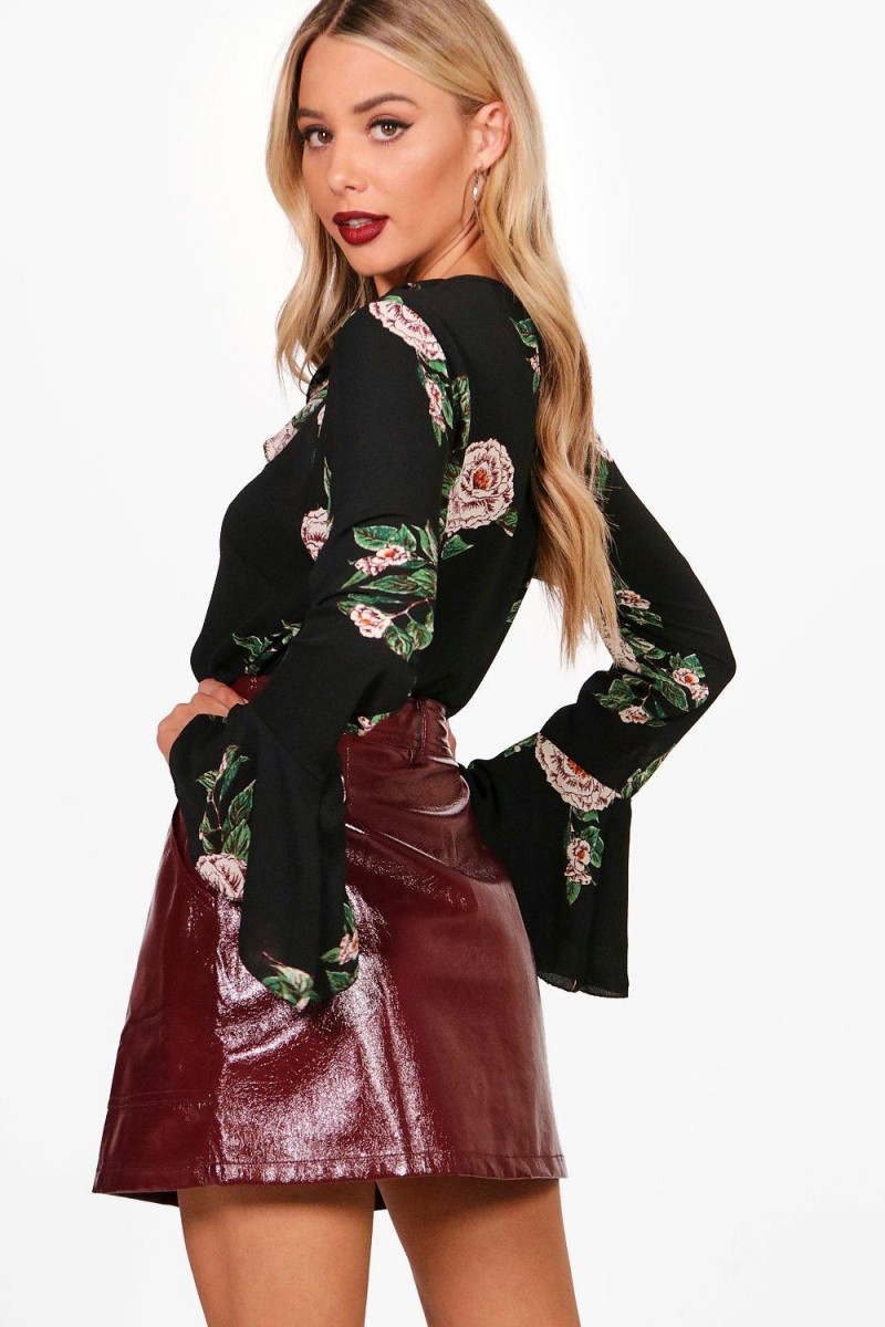 Celeste Bright featured in  the Boohoo catalogue for Spring/Summer 2018