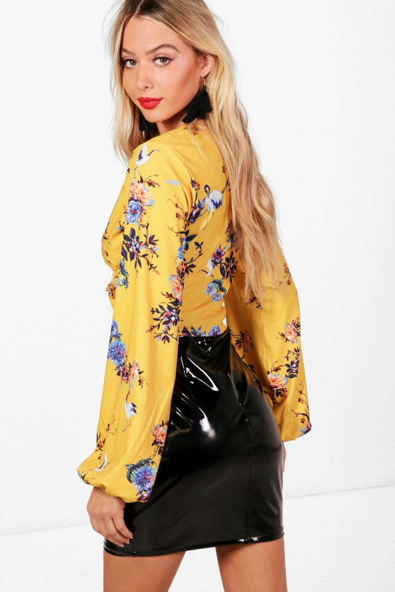 Celeste Bright featured in  the Boohoo catalogue for Spring/Summer 2018