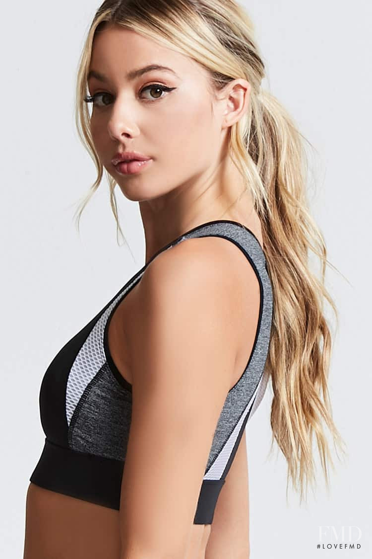 Celeste Bright featured in  the Forever 21 catalogue for Summer 2018