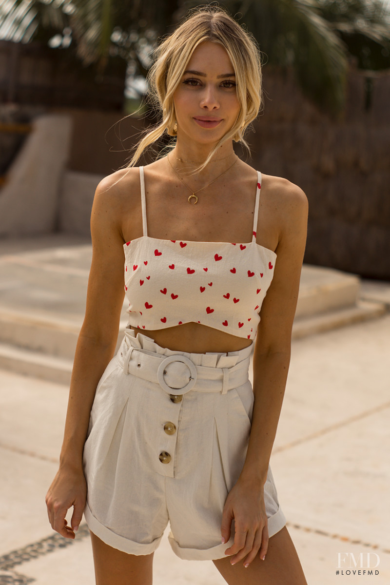 Celeste Bright featured in  the Seven Wonders catalogue for Spring/Summer 2019