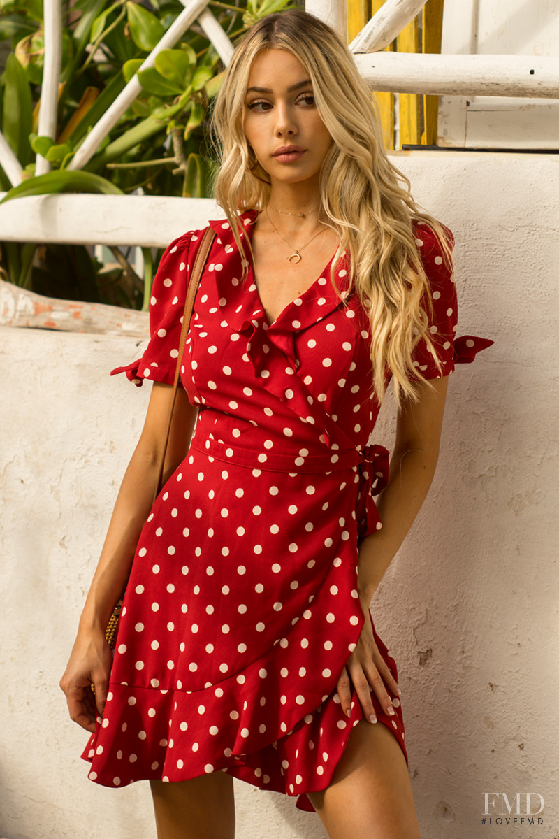 Celeste Bright featured in  the Seven Wonders catalogue for Spring/Summer 2019