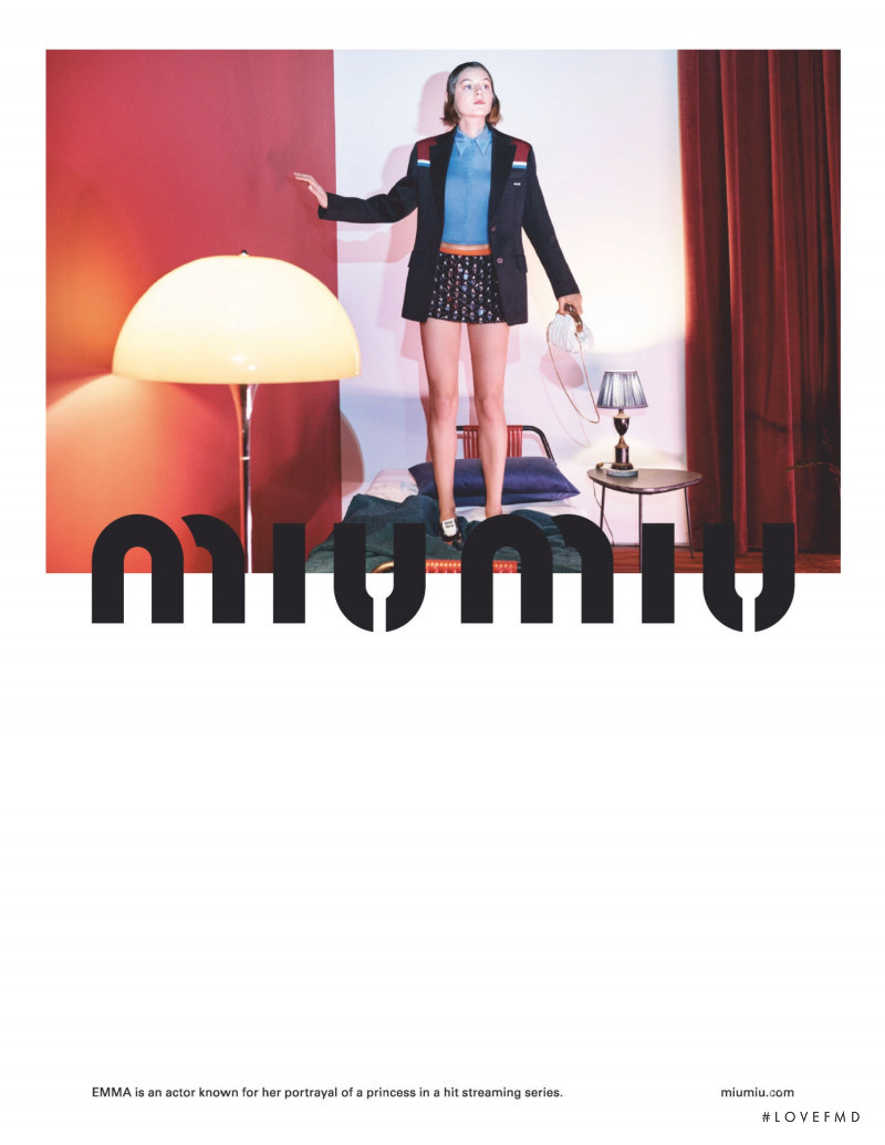 Miu Miu advertisement for Spring/Summer 2021