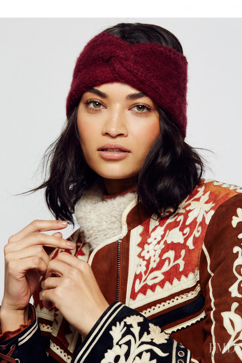 Shanina Shaik featured in  the Free People catalogue for Winter 2016