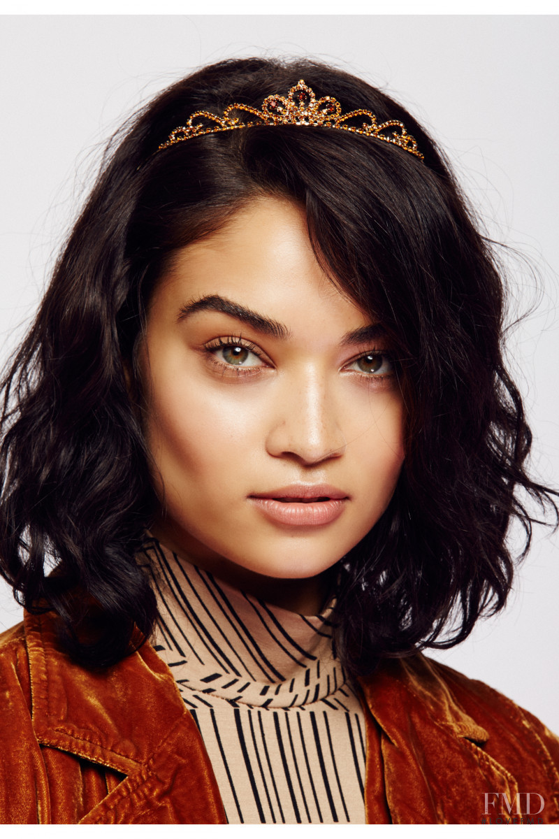 Shanina Shaik featured in  the Free People catalogue for Winter 2016