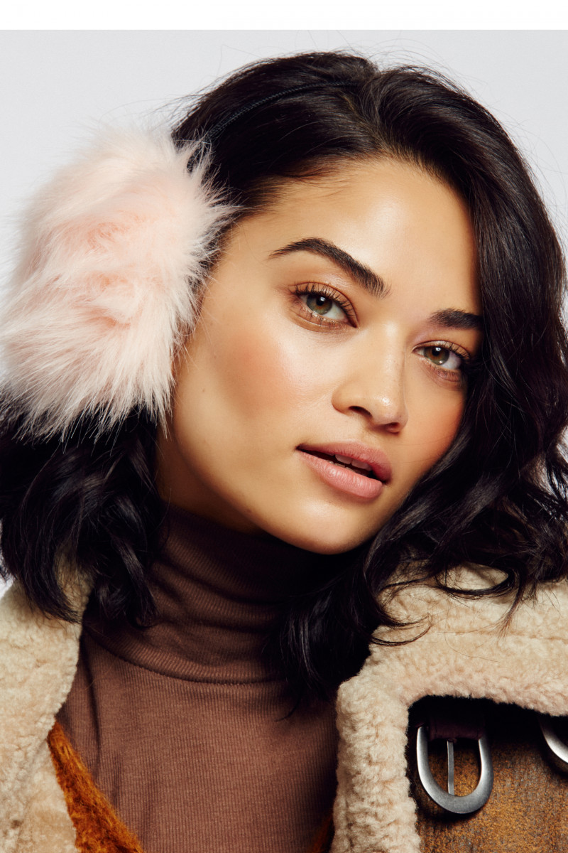 Shanina Shaik featured in  the Free People catalogue for Winter 2016