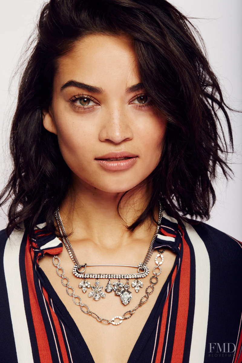 Shanina Shaik featured in  the Free People catalogue for Winter 2016