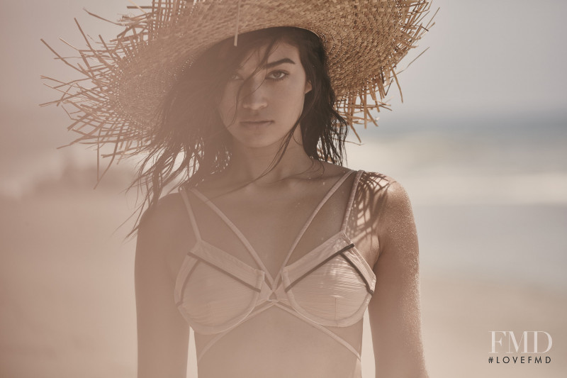 Shanina Shaik featured in  the For Love & Lemons To the sea lookbook for Resort 2017